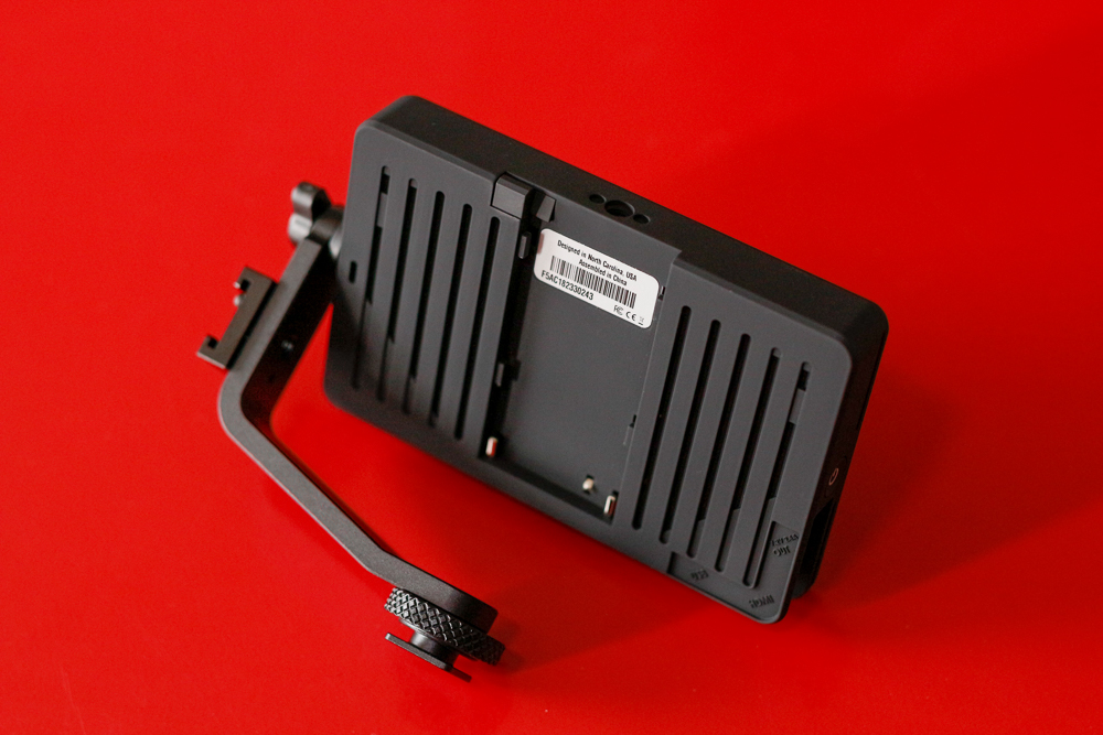 SmallHD 5" Focus Monitor back and battery slot