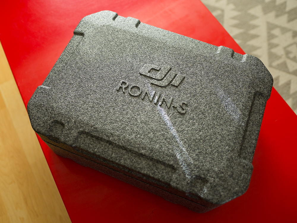 DJI Ronin-S styrofoam case