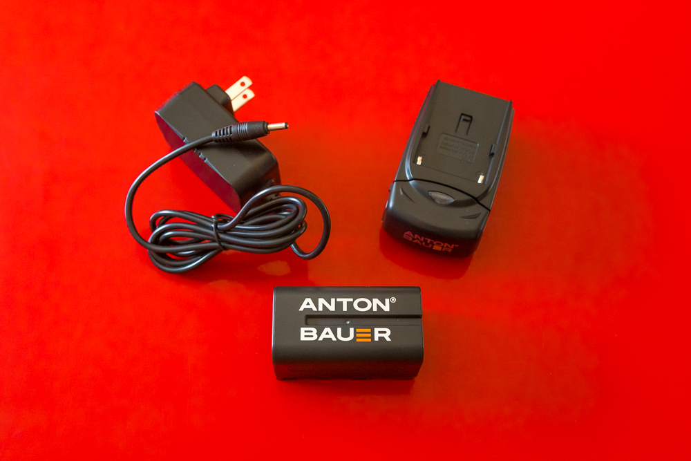 Anton Bauer SmallHD battery and power adapter